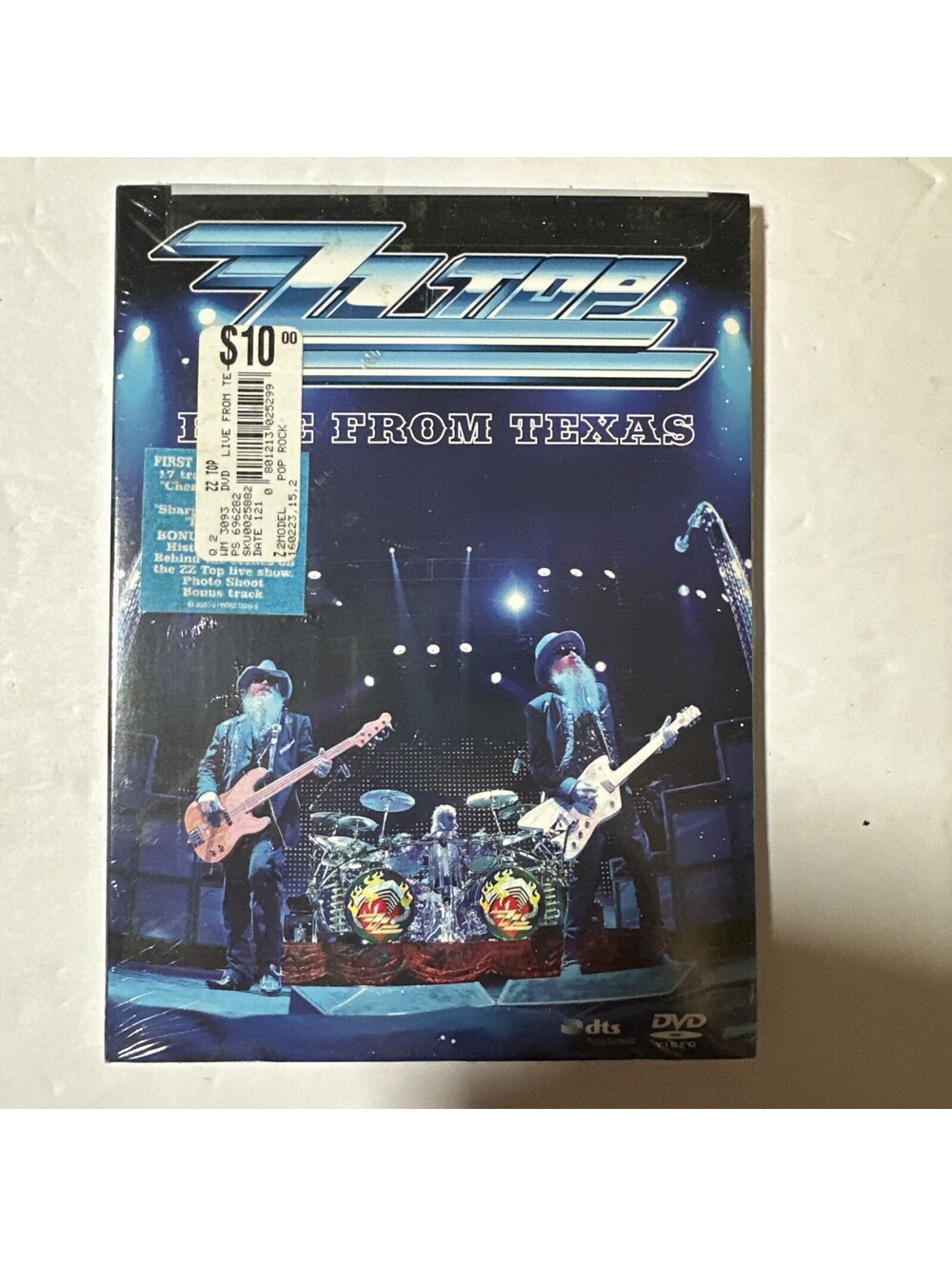 Live From Texas ZZ Top DVD 2008 Concert Documentary Bonus Features Eagle Vision